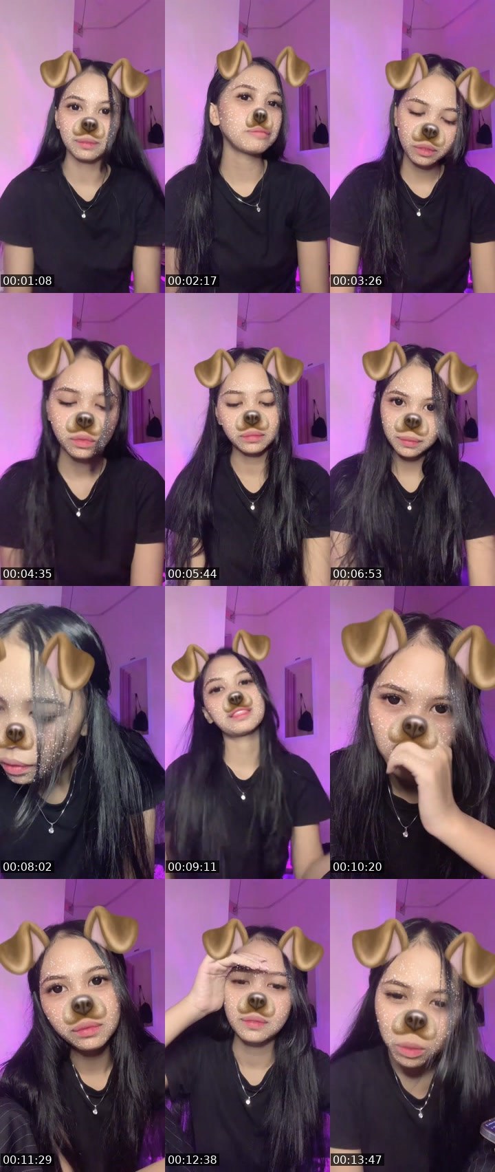 Contact-sheet preview of Lunaaᴺᵒᶻᵃ🍓's MICO Live recording