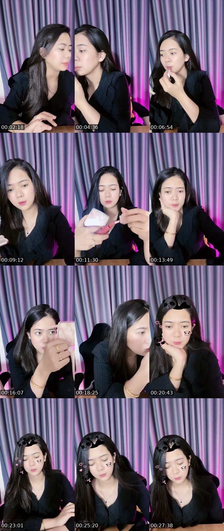 Contact-sheet preview of - 2k 🆘 Thư💝🐺's MICO Live recording