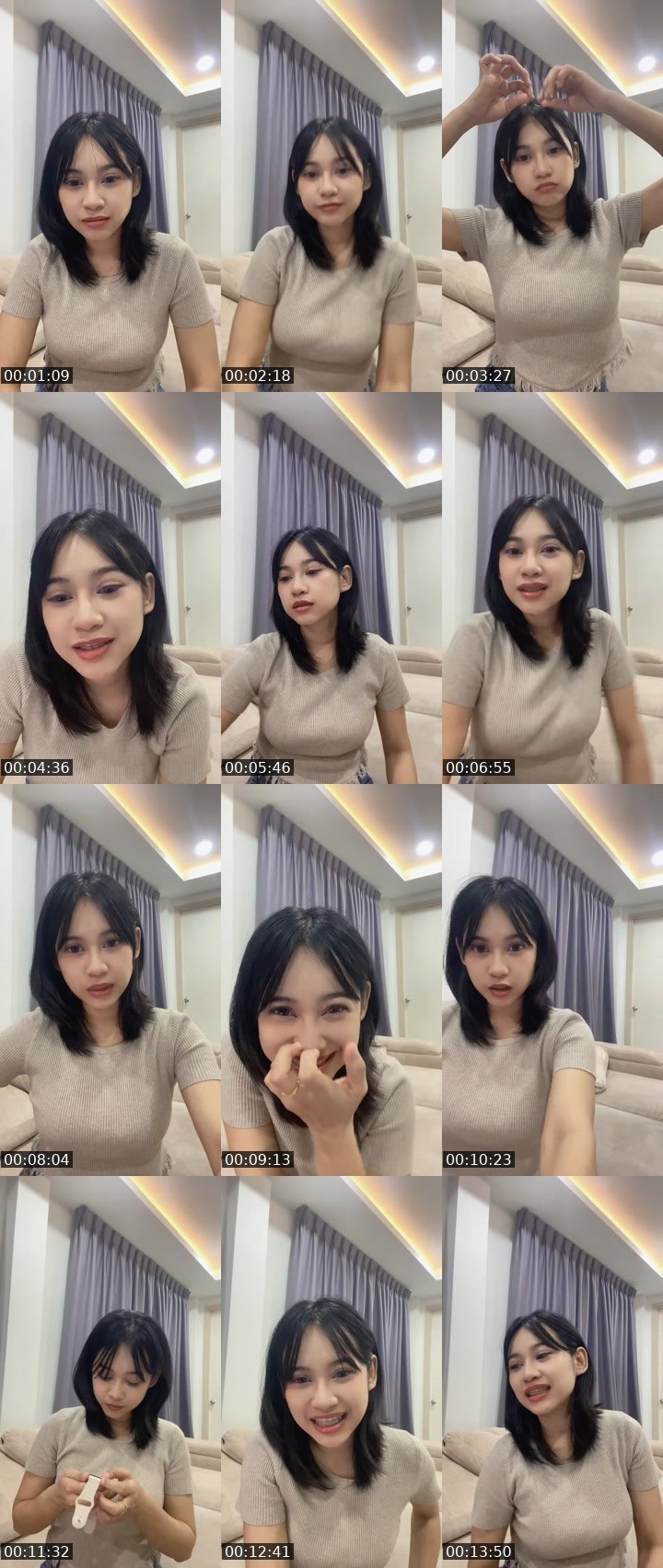 Contact-sheet preview of Aura - New VJ | ฝ้าย 💖's MICO Live recording
