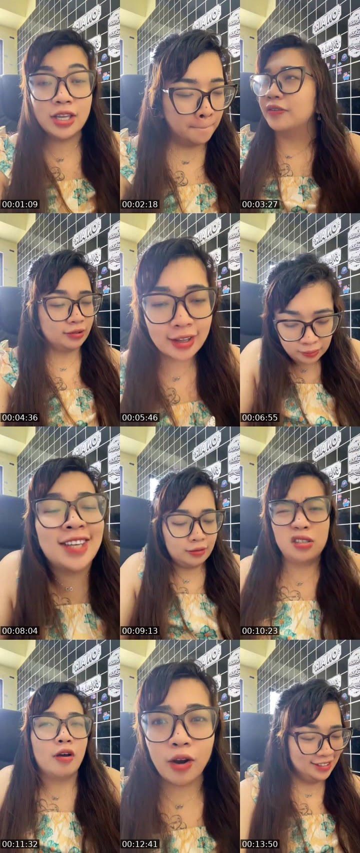 Contact-sheet preview of chacaaa ᴱᴸᴵᵀᴱ 🏹💙's MICO Live recording