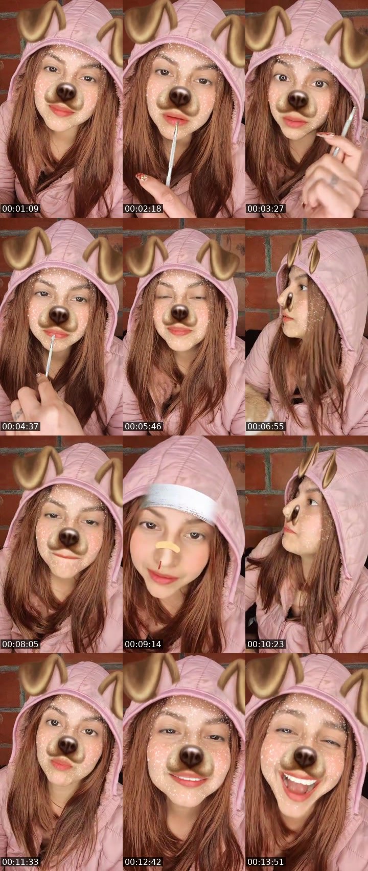 Contact-sheet preview of 👑ͩ🩵Diosa🐱🍄🦊🎒's MICO Live recording