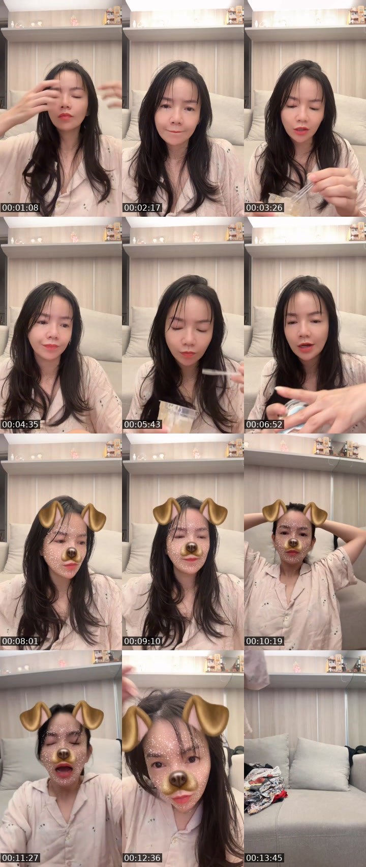 Contact-sheet preview of 🫶🏻ᶜʳᵒʷ ivy 🥬's MICO Live recording