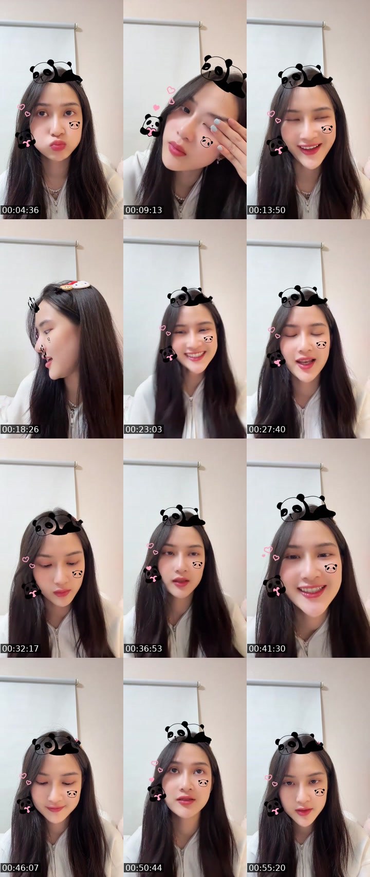 Contact-sheet preview of Nadearโว้ย🤍🌷🦋⋆🅱🅴🅴⋆'s MICO Live recording