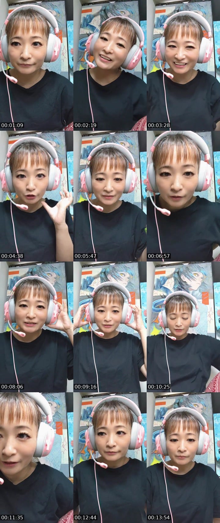 Contact-sheet preview of 花🌸🐝's MICO Live recording