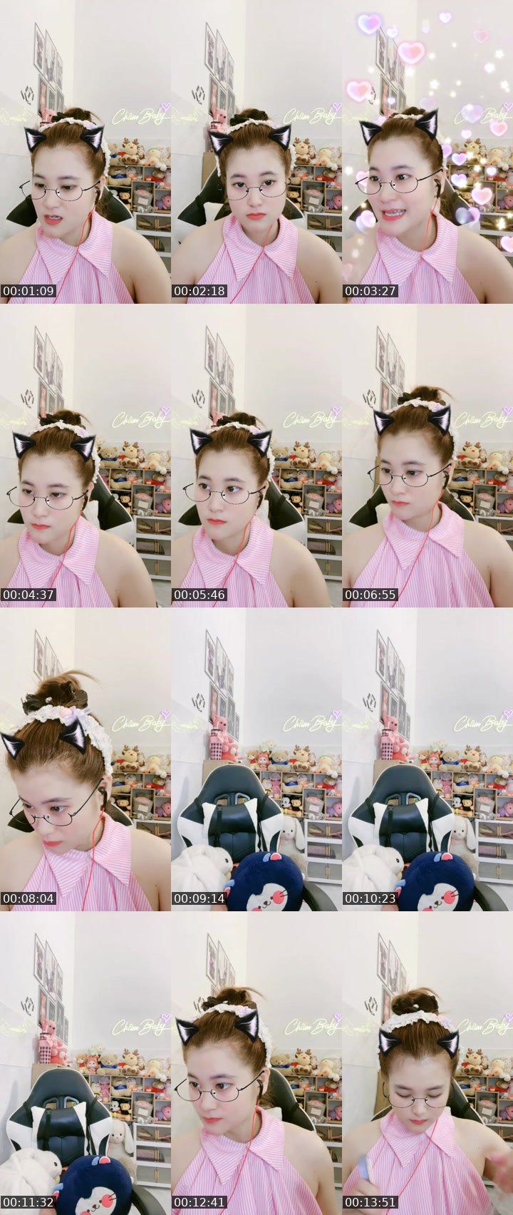 Contact-sheet preview of Châm Boé 🌸's MICO Live recording