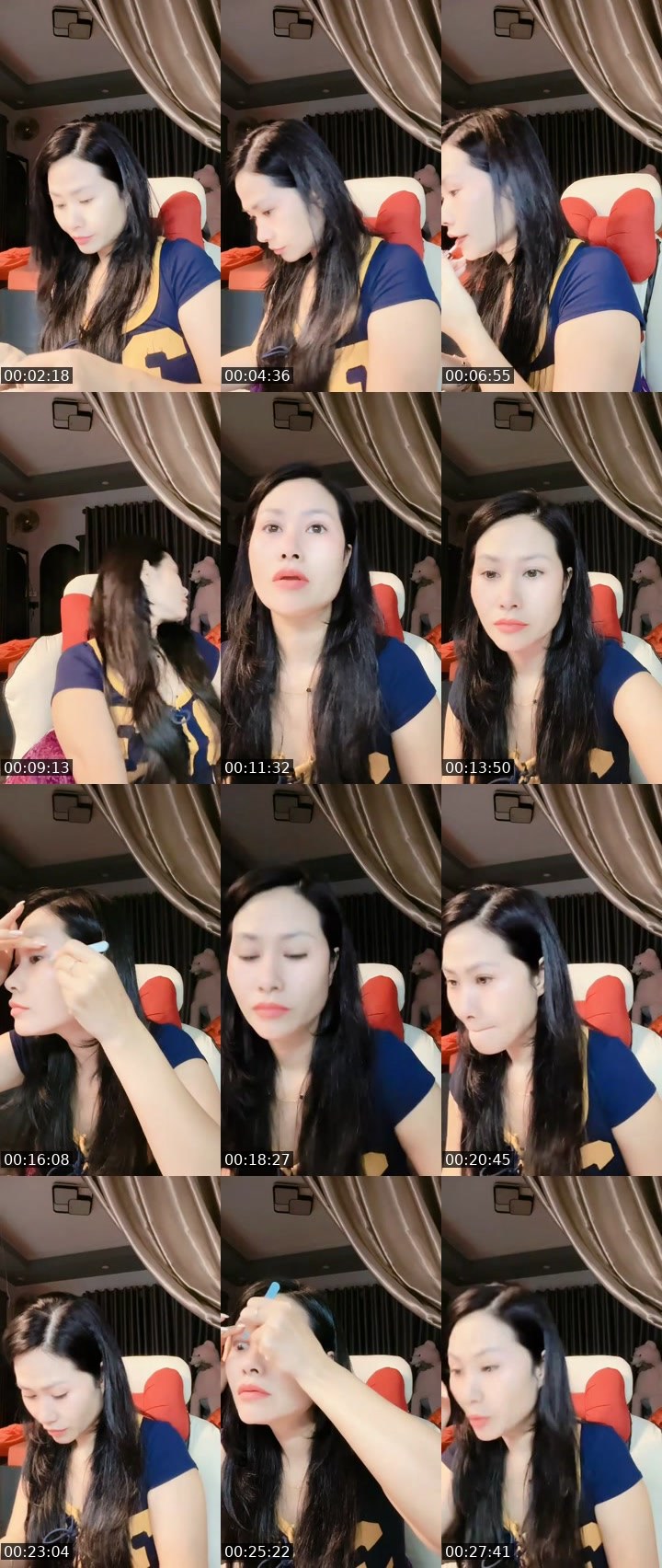 Contact-sheet preview of 🐝HuongBee 👑bella's MICO Live recording