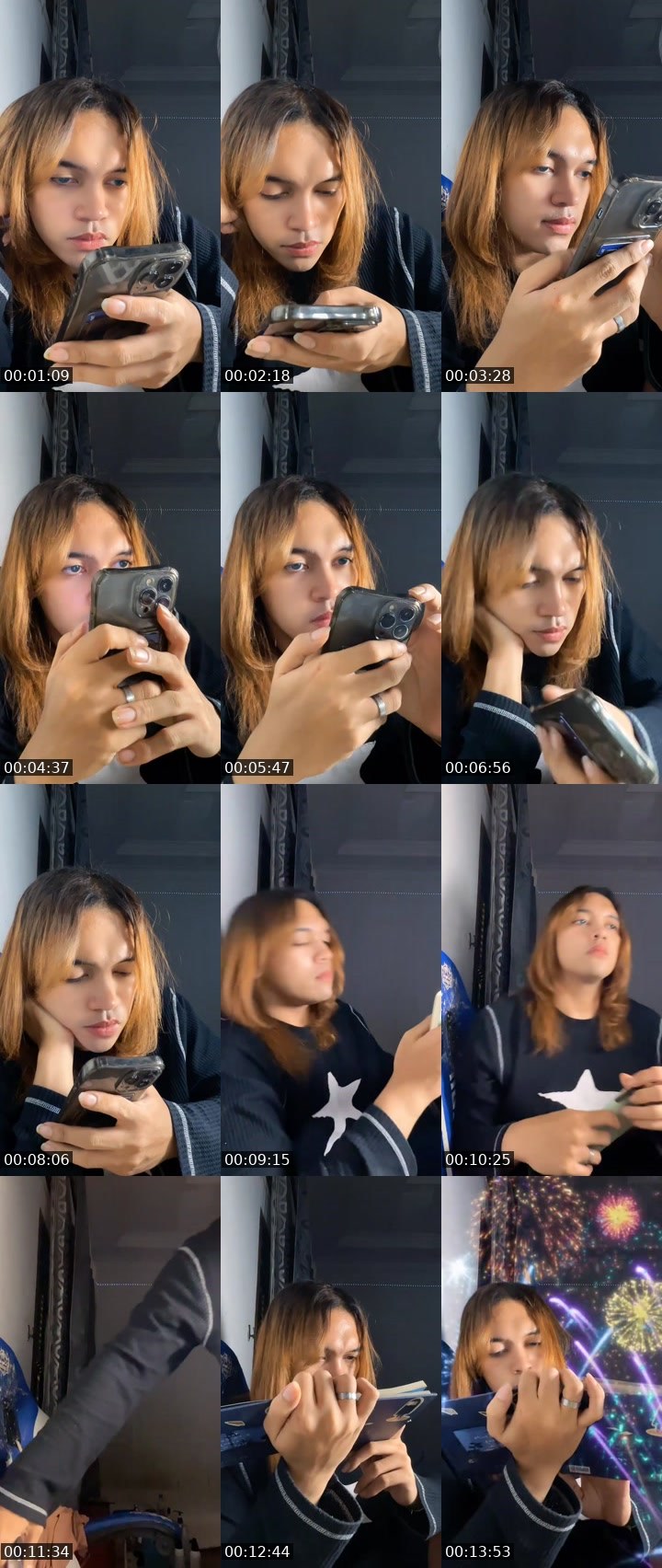 Contact-sheet preview of 👶🏻Fikynikiᴺᵒᶻᵃ🌹✨'s MICO Live recording