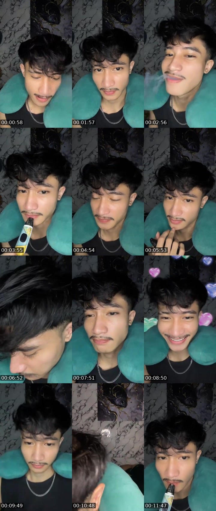 Contact-sheet preview of ✖️lilialdy🔥ᴱˣᵗʳᵉᵃᵐ's MICO Live recording