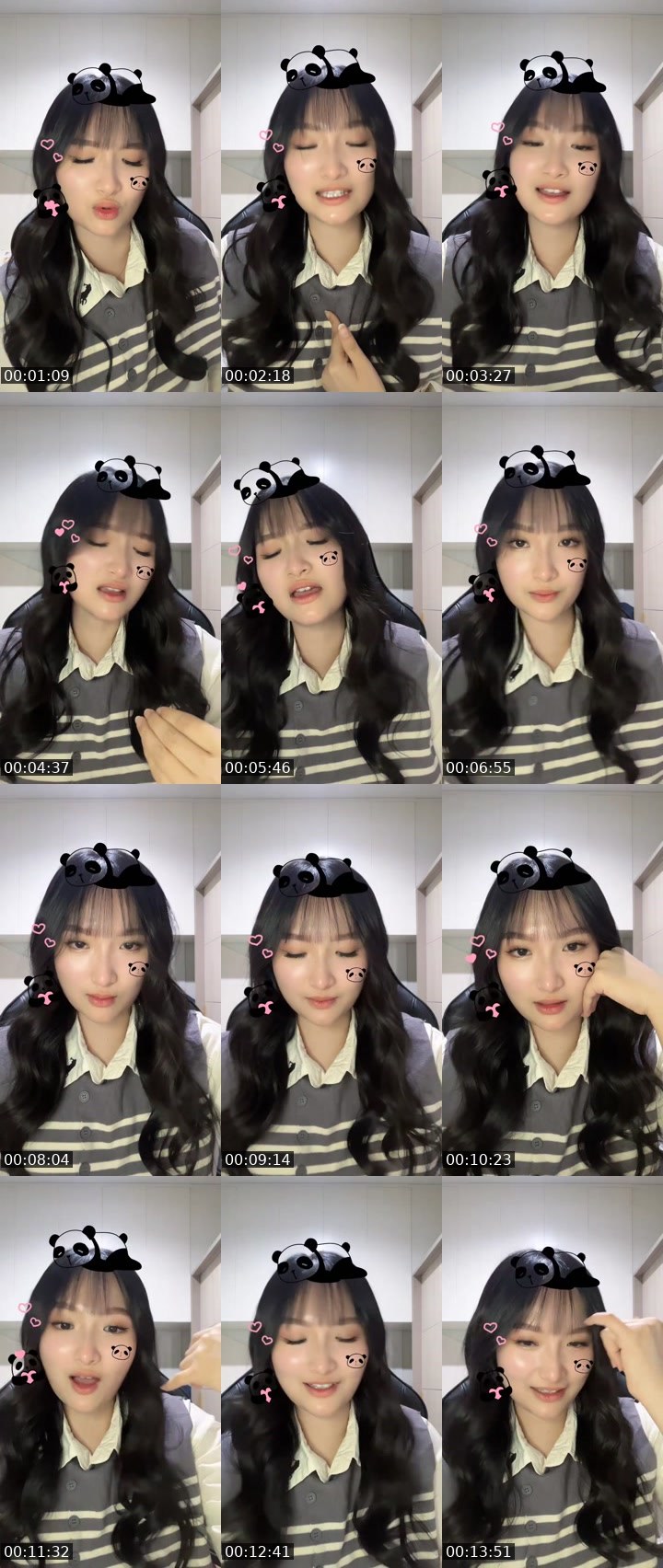 Contact-sheet preview of ᶜʳᵒʷ Panda's MICO Live recording