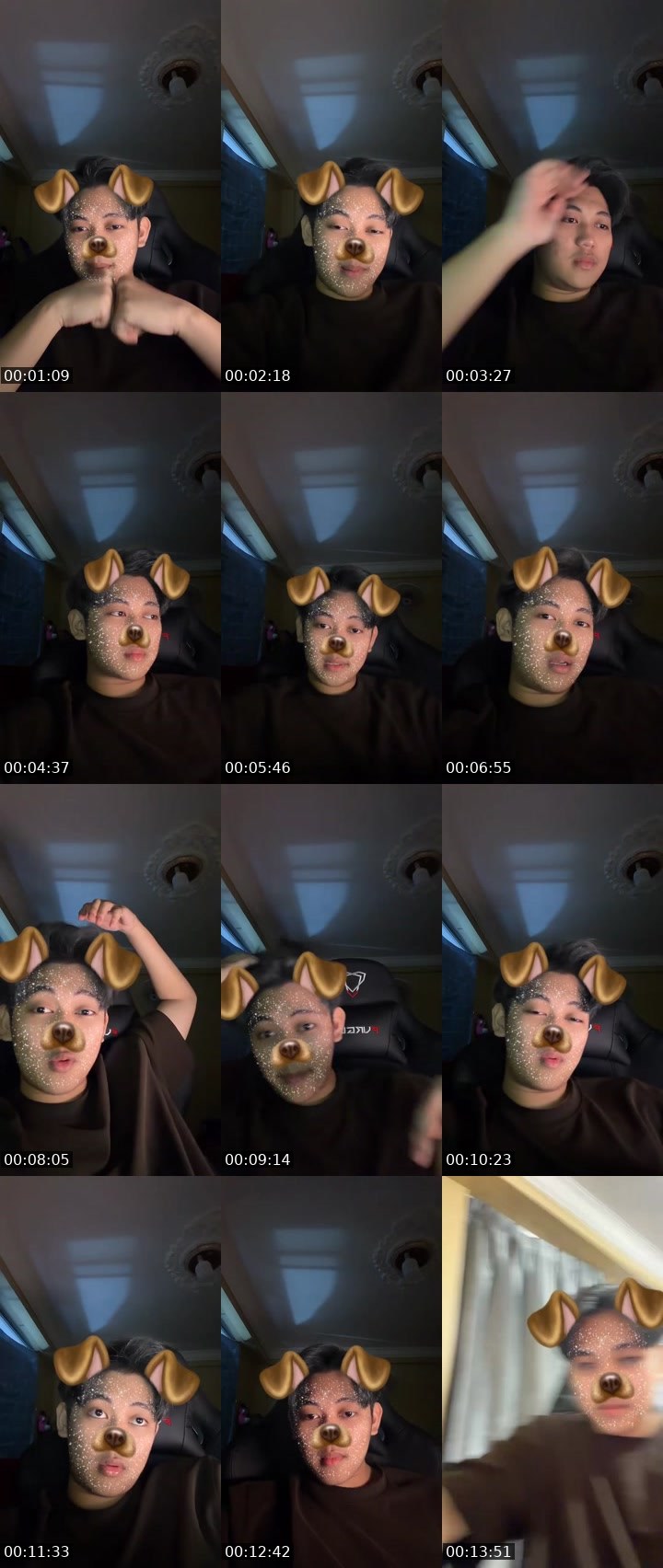 Contact-sheet preview of Vin's MICO Live recording