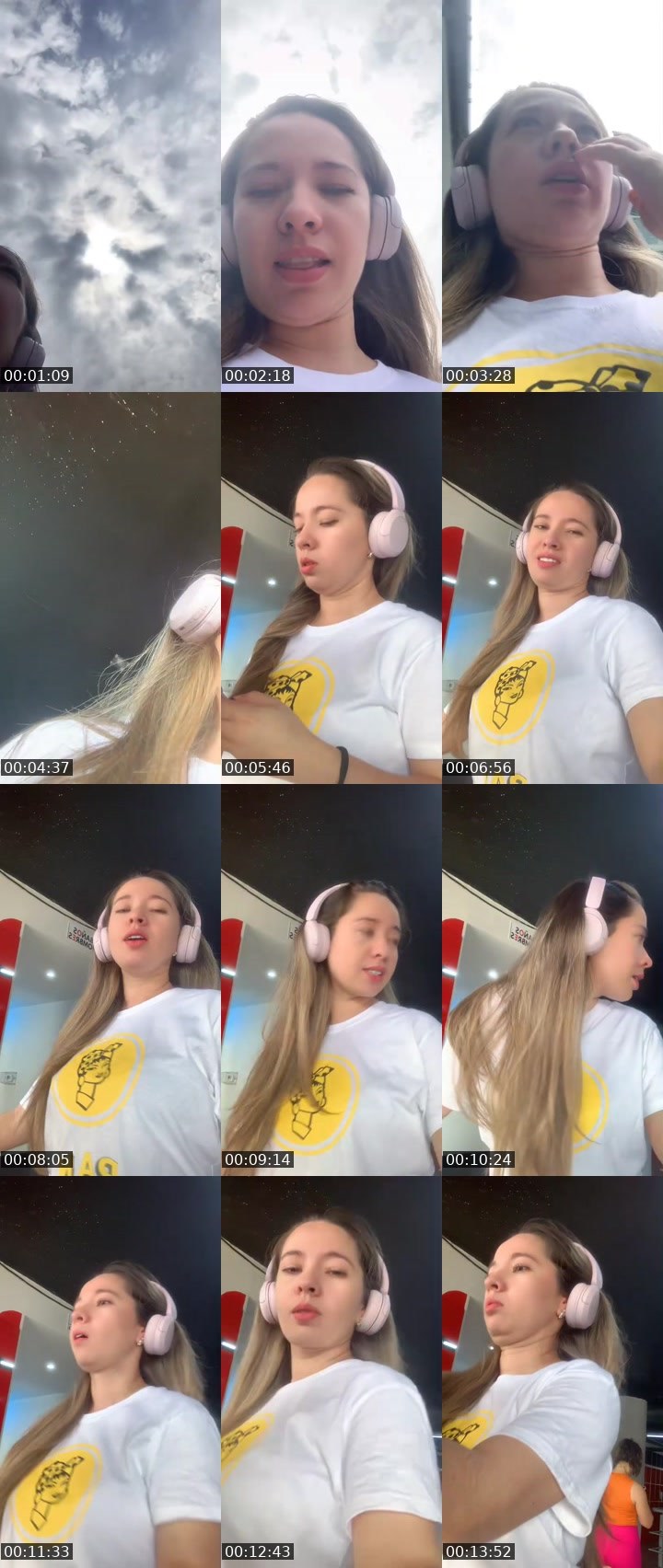 Contact-sheet preview of ⚜️🦂🍓𝕱𝖗𝖊𝖘𝖎𝖙𝖆🐵ᴳ😇🪷's MICO Live recording