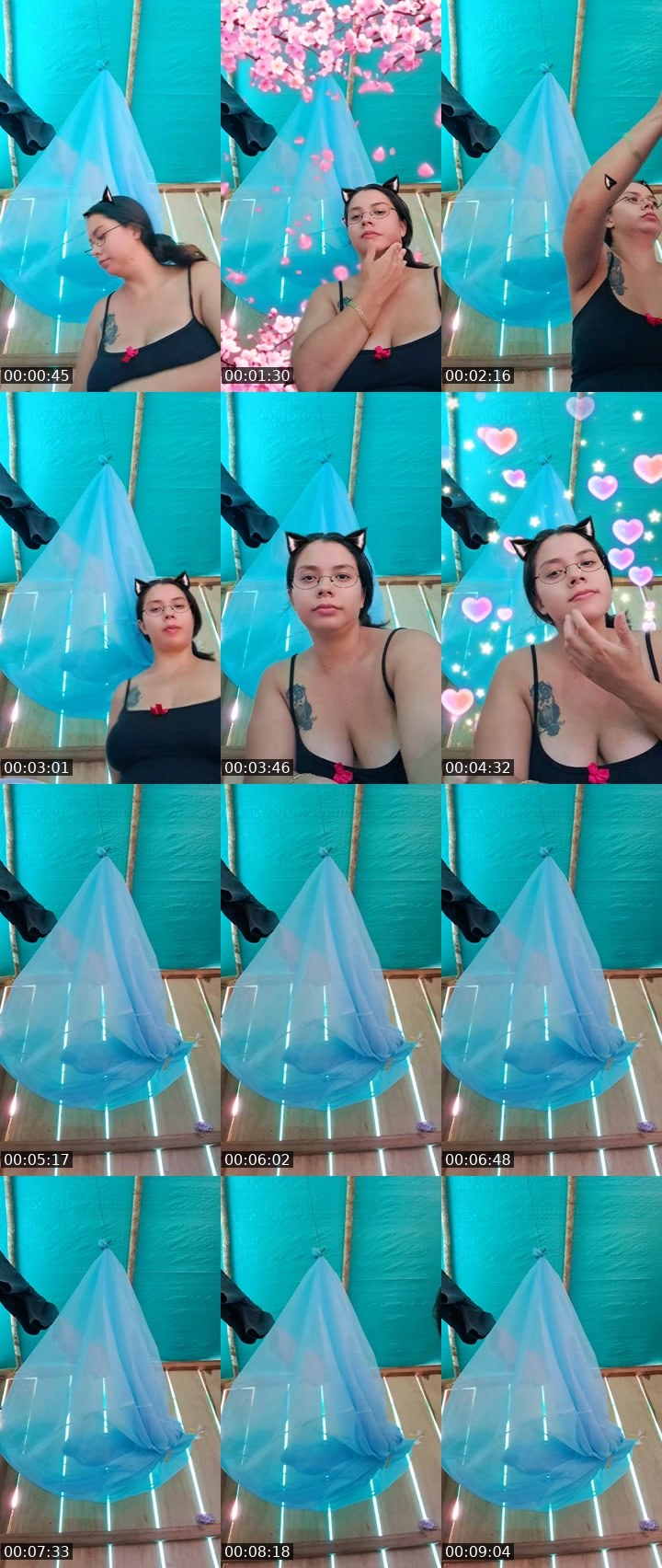 Contact-sheet preview of Monseᶠ⁵⁰⁴✨️🦋🪼's MICO Live recording