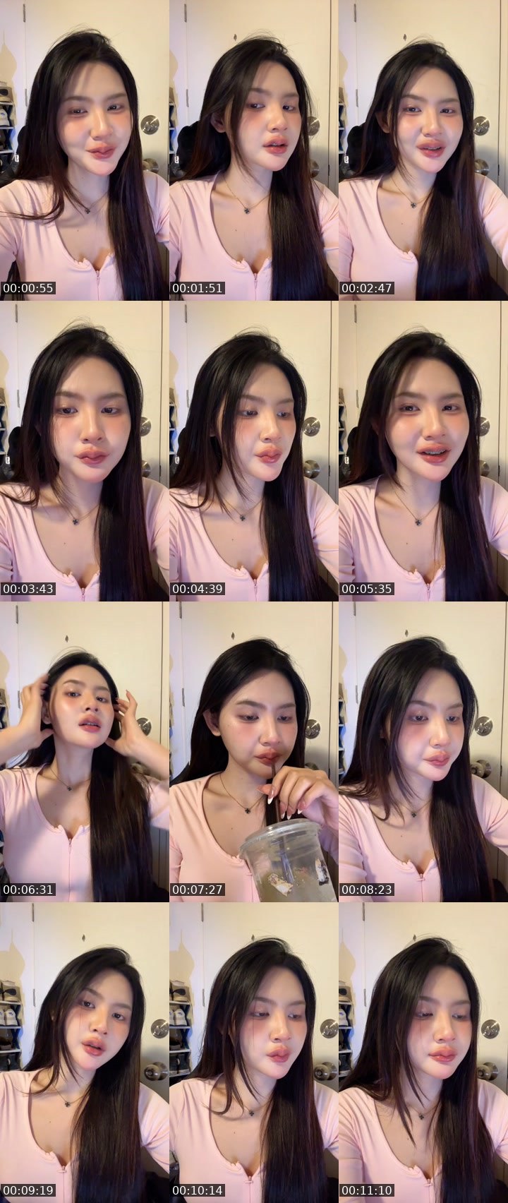 Contact-sheet preview of [🧋] milktea ᴺᵉʷ ᵛʲ -tuckii's MICO Live recording