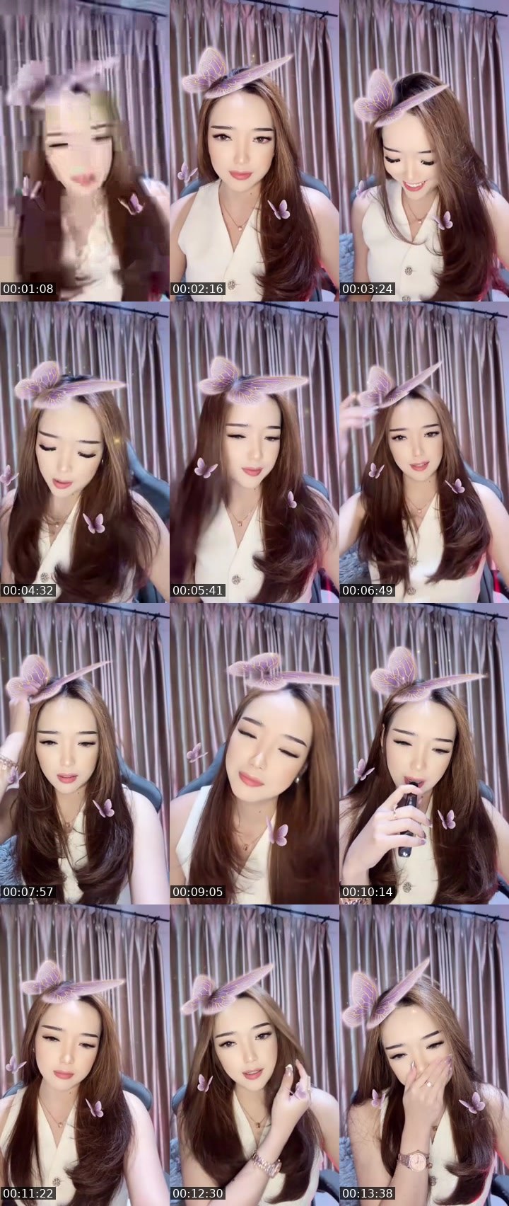 Contact-sheet preview of ᴳᴳ gabby⁠yy 👅's MICO Live recording