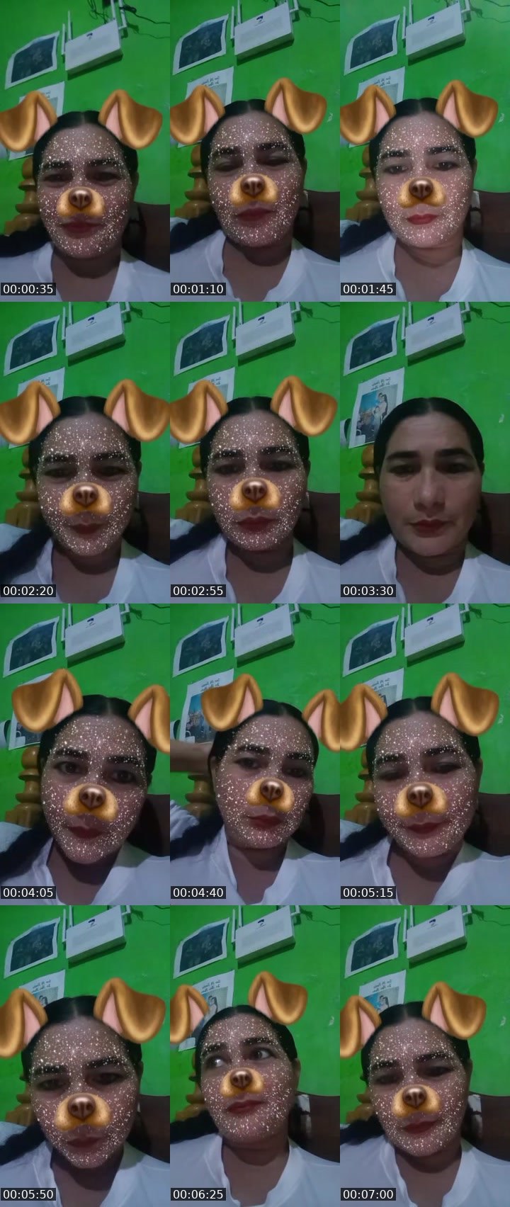 Contact-sheet preview of 𝓢ᴮ🔱🐺 ͫ🎒Carol de borrachito's MICO Live recording