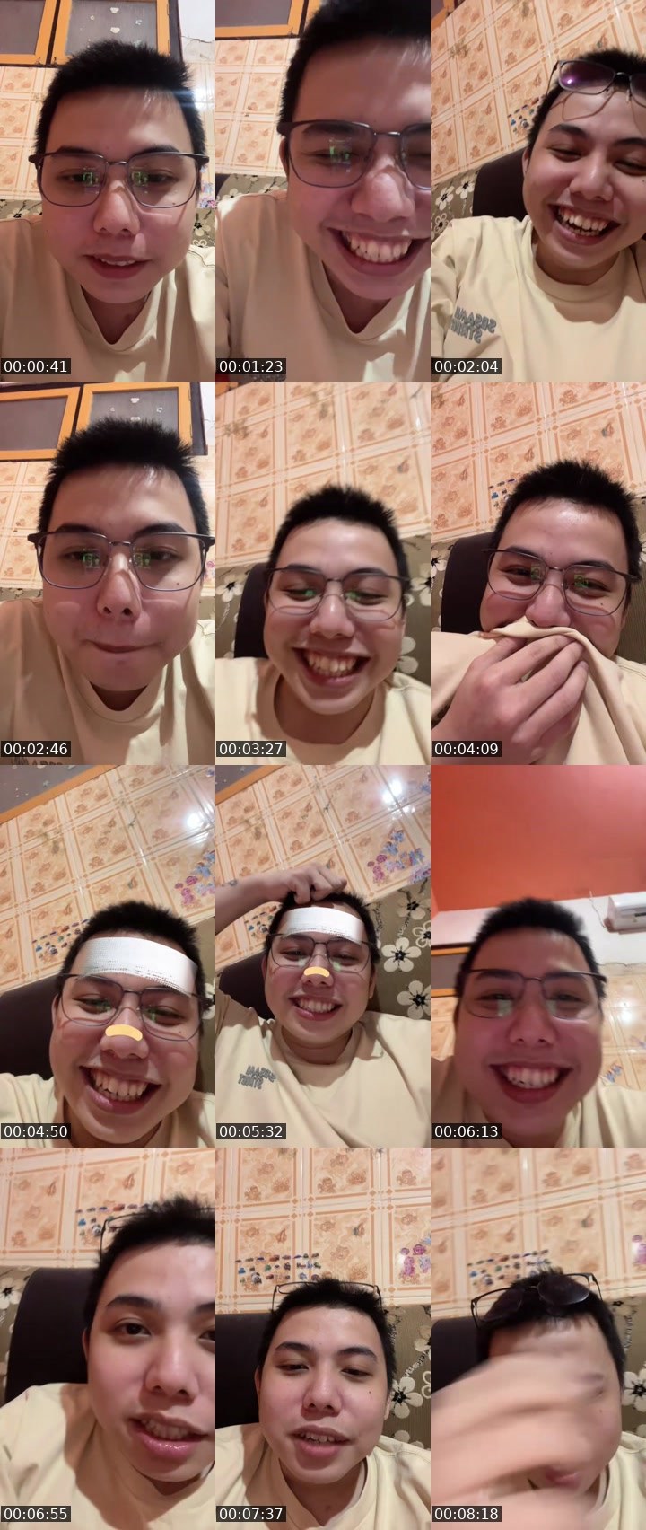 Contact-sheet preview of Alvin𓅭👶🏻🧠🧬's MICO Live recording