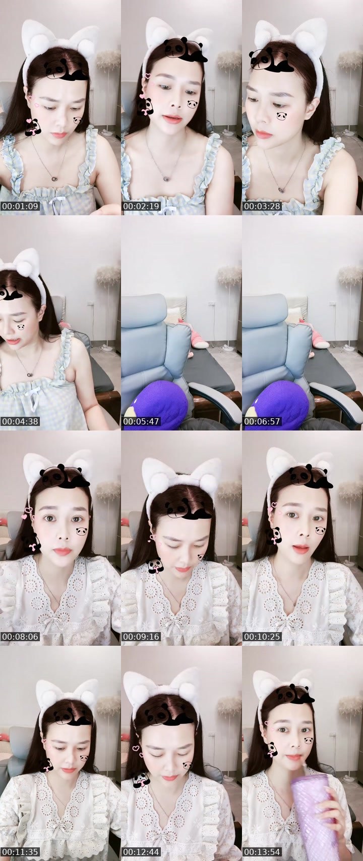 Contact-sheet preview of 💫 Hừn Pinky 🎀🍀's MICO Live recording