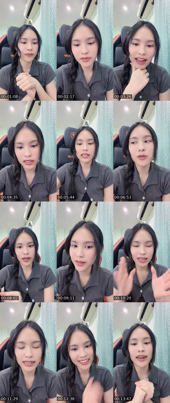 Contact-sheet preview of [🧋] milktea new vj: ferna ✿'s MICO Live recording