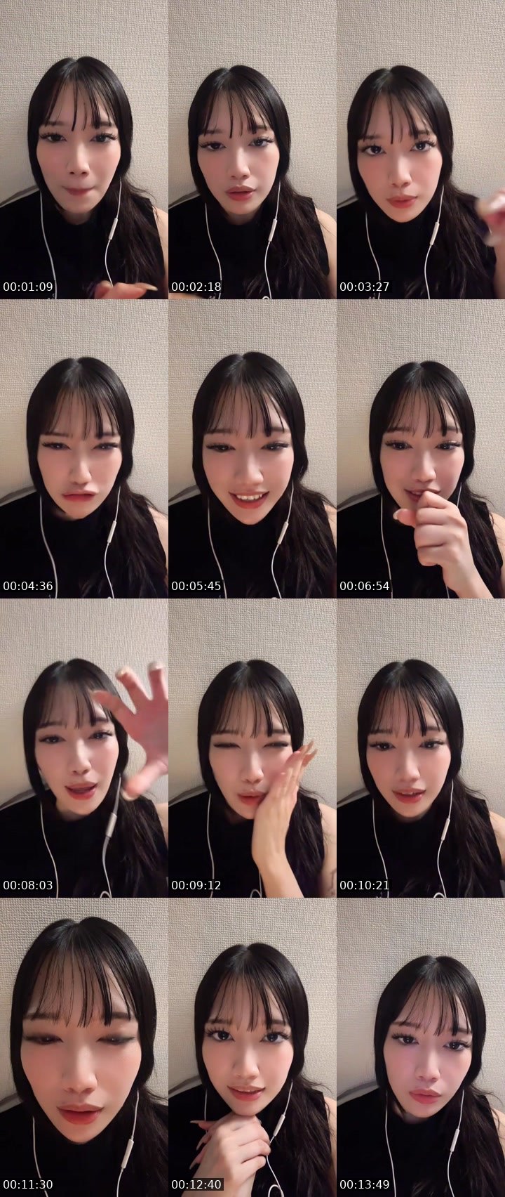 Contact-sheet preview of ®️あーる🔞🈲🥑's MICO Live recording