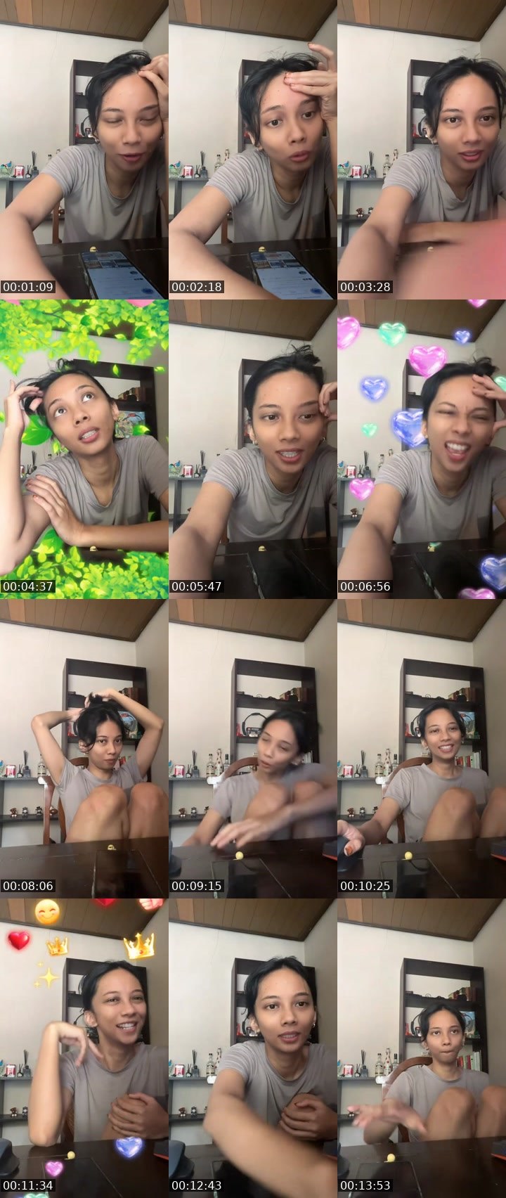 Contact-sheet preview of ᵀᴴ᭄⚡Cinta's MICO Live recording