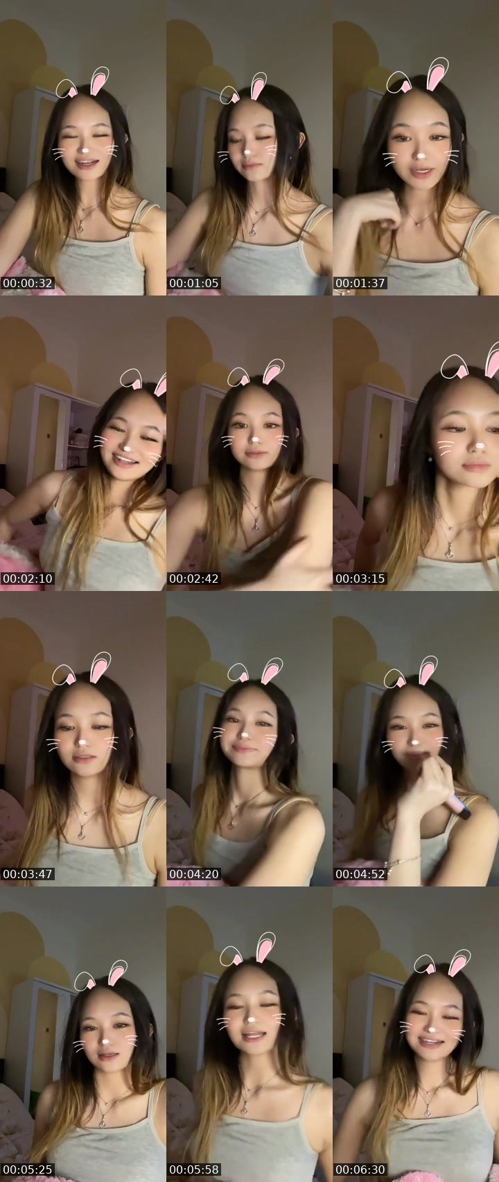 Contact-sheet preview of Blen 🕊️👅's MICO Live recording