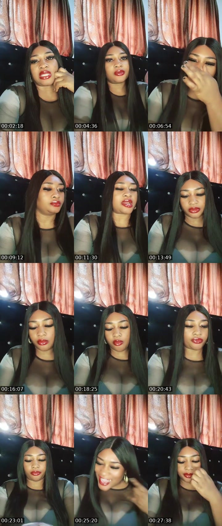 Contact-sheet preview of 💎👅 BMF X_B🖤🥷's MICO Live recording