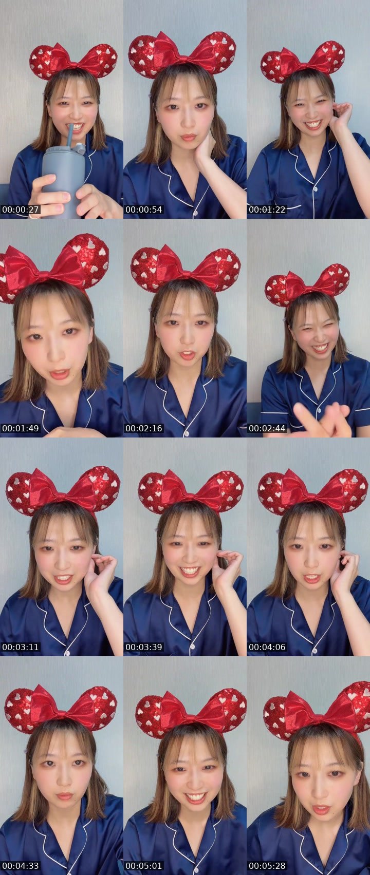 Contact-sheet preview of みんみ's MICO Live recording