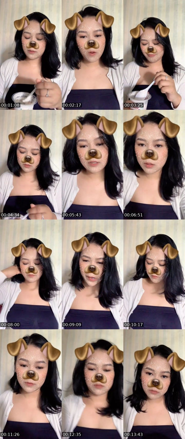 Contact-sheet preview of ᴳᴳ Nana's MICO Live recording