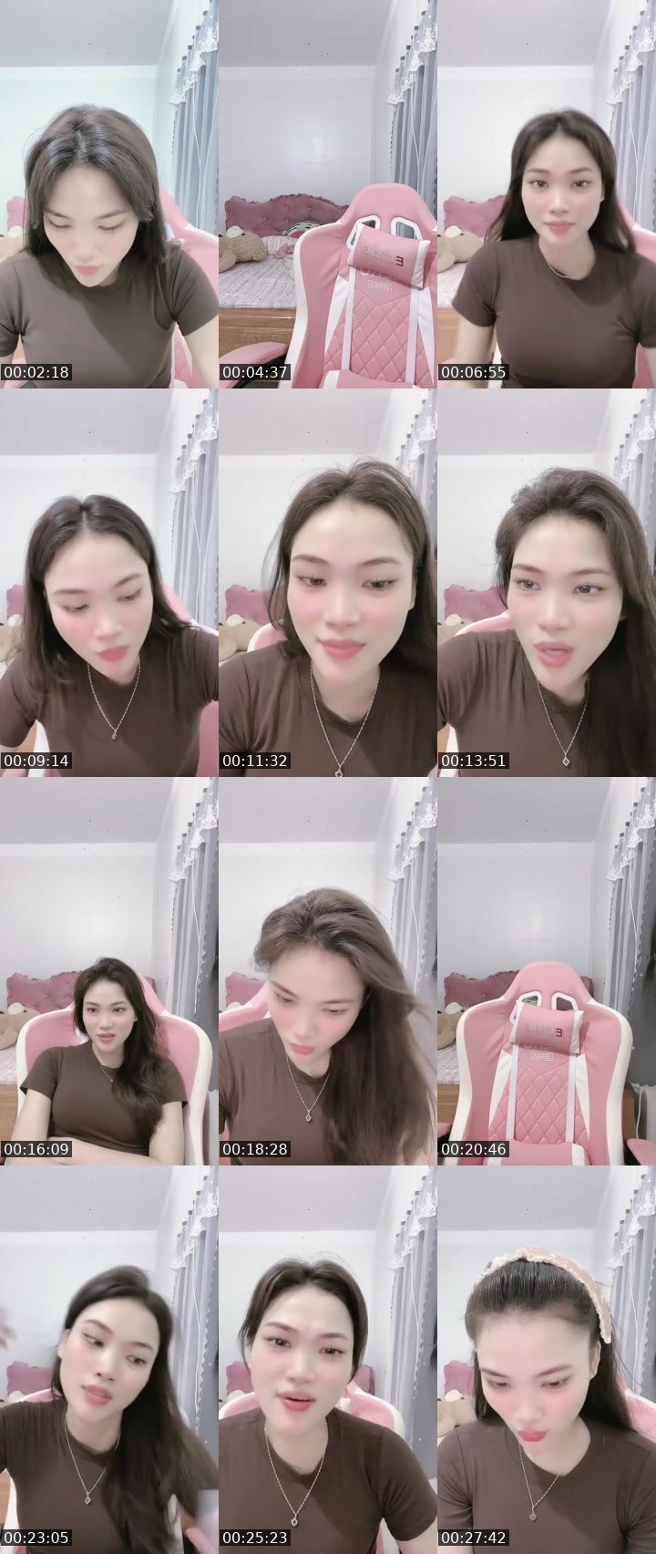 Contact-sheet preview of -90k Bối bối 💞's MICO Live recording