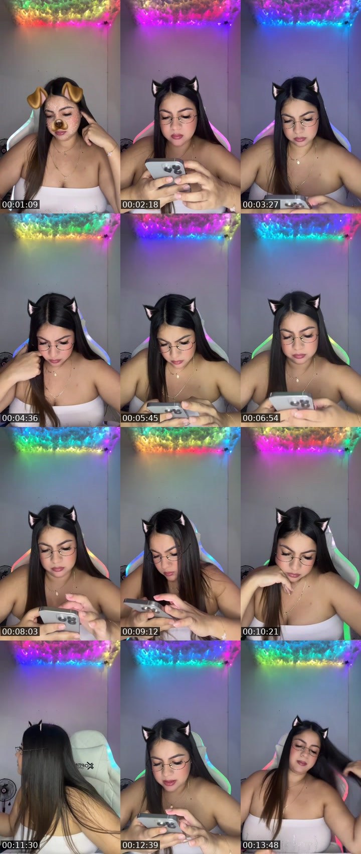 Contact-sheet preview of 🍀 •𝐋𝐮•🎯• 🪫🔋's MICO Live recording