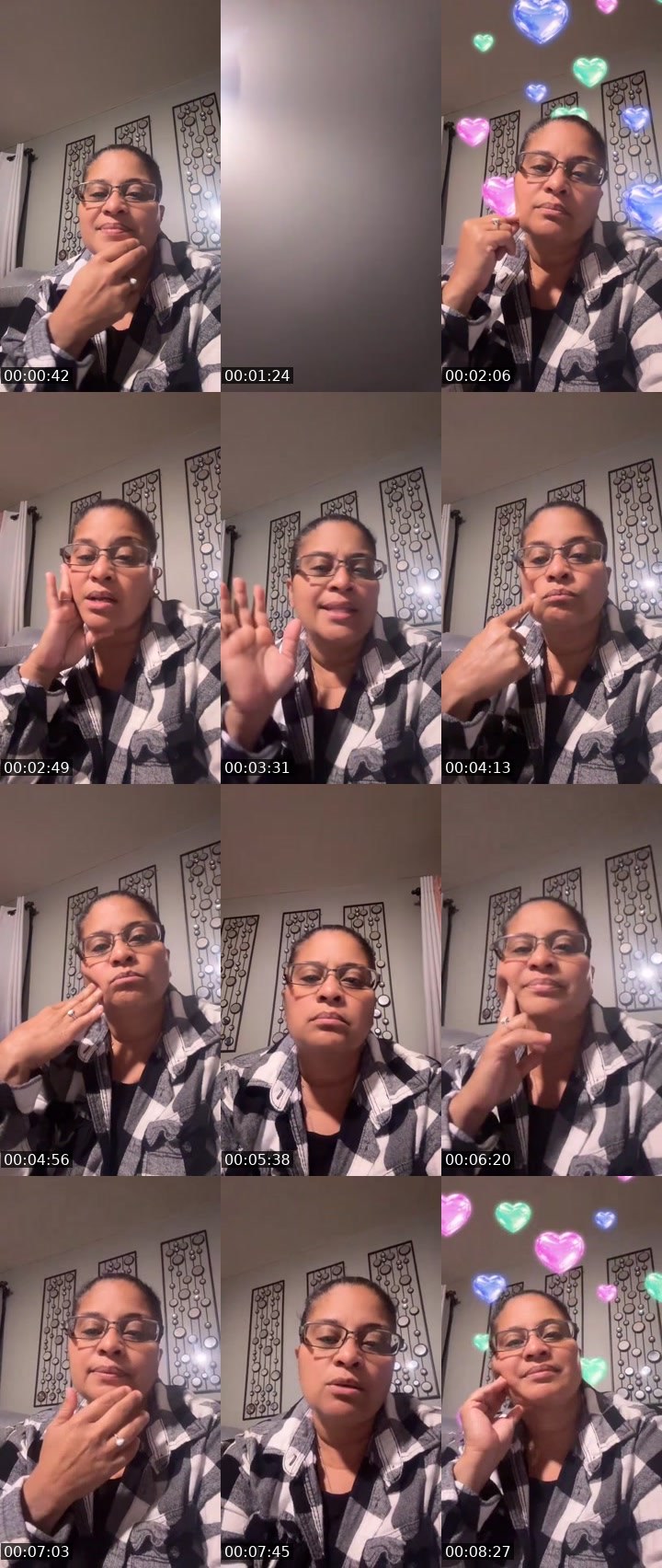 Contact-sheet preview of Mel la_india🐦‍🔥ᴱᴰᴸ👼🏼ᴮ🤟🏽ͅ's MICO Live recording