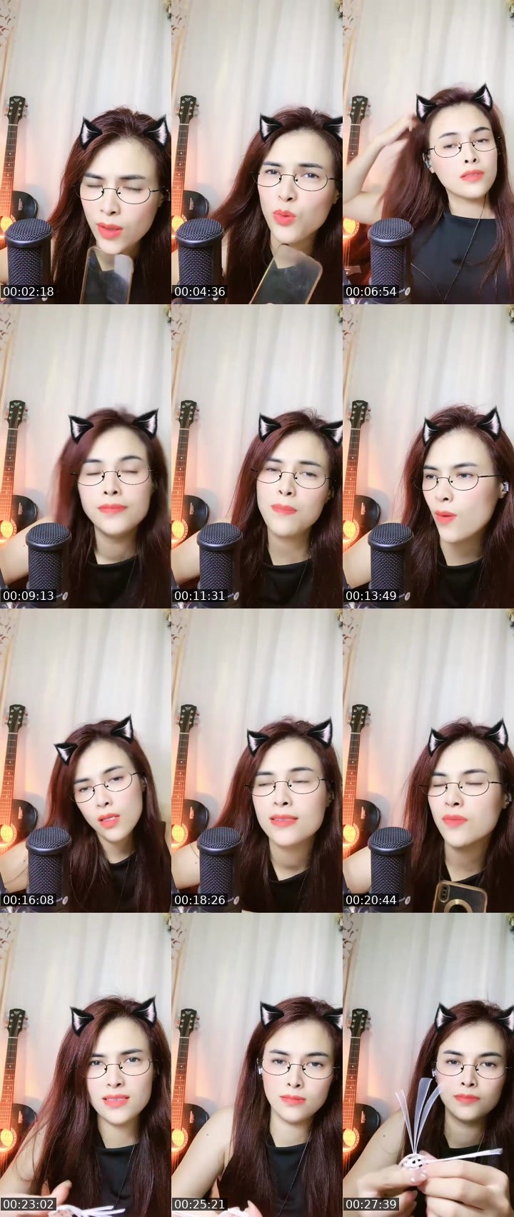 Contact-sheet preview of [🐣]𝐒𝐞𝐫𝐞𝐧𝐚𝐋𝐨𝐯𝐞🎧's MICO Live recording