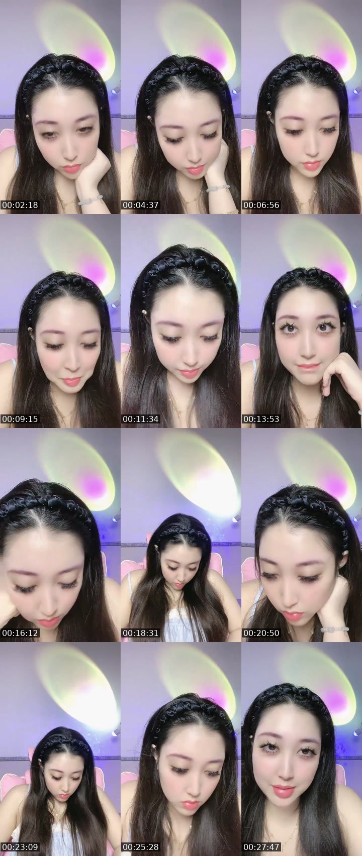 Contact-sheet preview of [JN] Mim Cutie 🦋 -75k's MICO Live recording