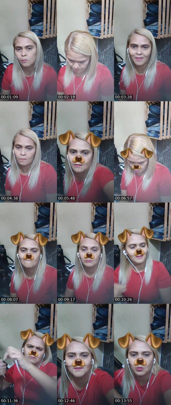 Contact-sheet preview of Eᴬ⃝⃟🧚🏻‍♂️AsdalyPK 11🦅🔱🍒🐉's MICO Live recording