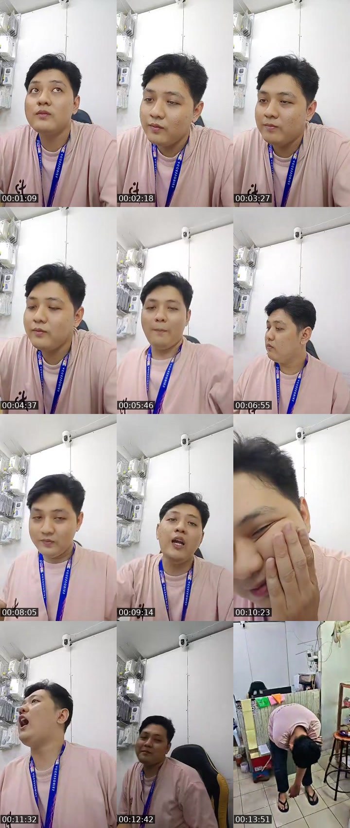 Contact-sheet preview of Coco's MICO Live recording