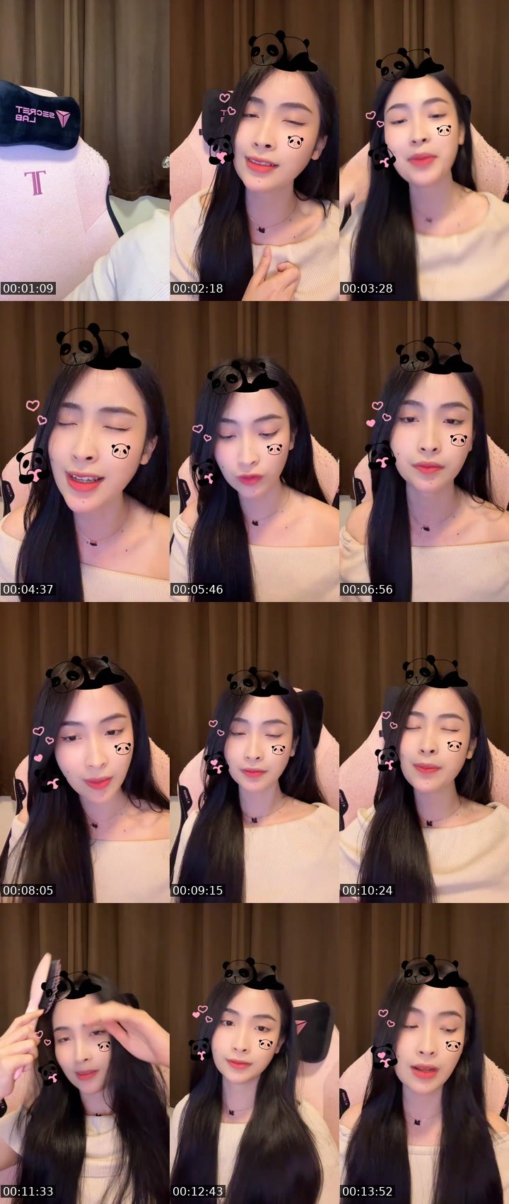 Contact-sheet preview of New VJ PRAEW🐾🍇's MICO Live recording