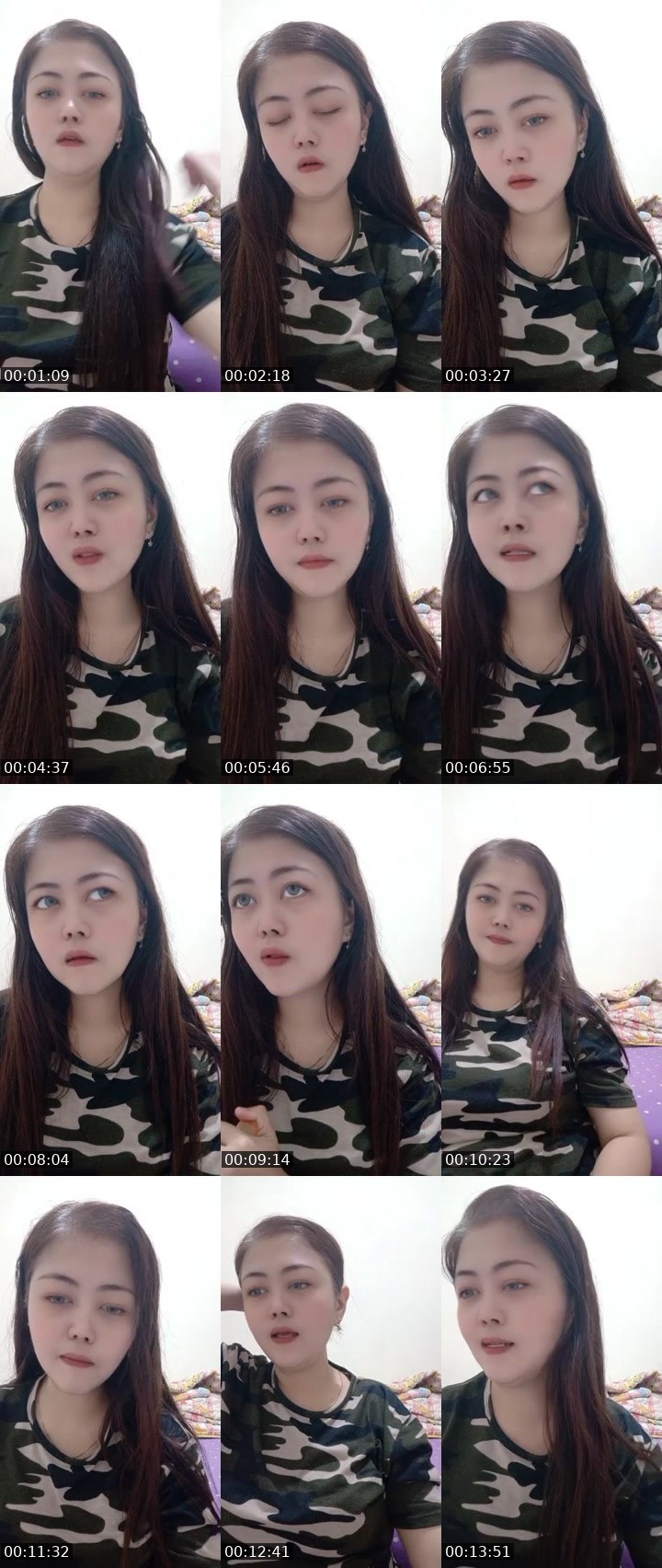 Contact-sheet preview of 𝙌𝙐𝙀𝙀𝙉[👑] 😺🐉ᴴᵒᵏⁱ's MICO Live recording