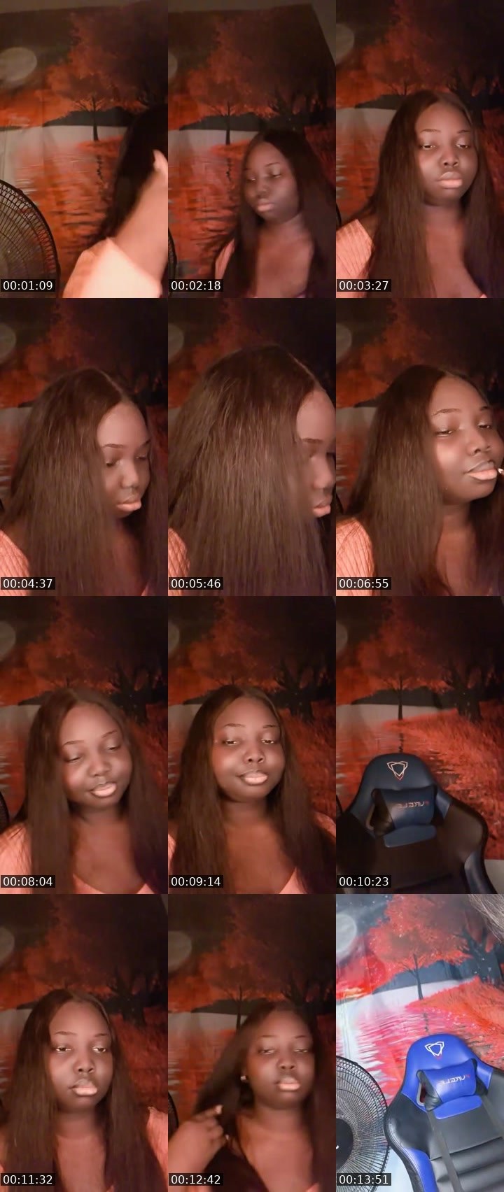 Contact-sheet preview of ❤️🐽𝐓𝐑𝐈🅒𝐈𝐀🍫🫦🥷🏾⚒️'s MICO Live recording
