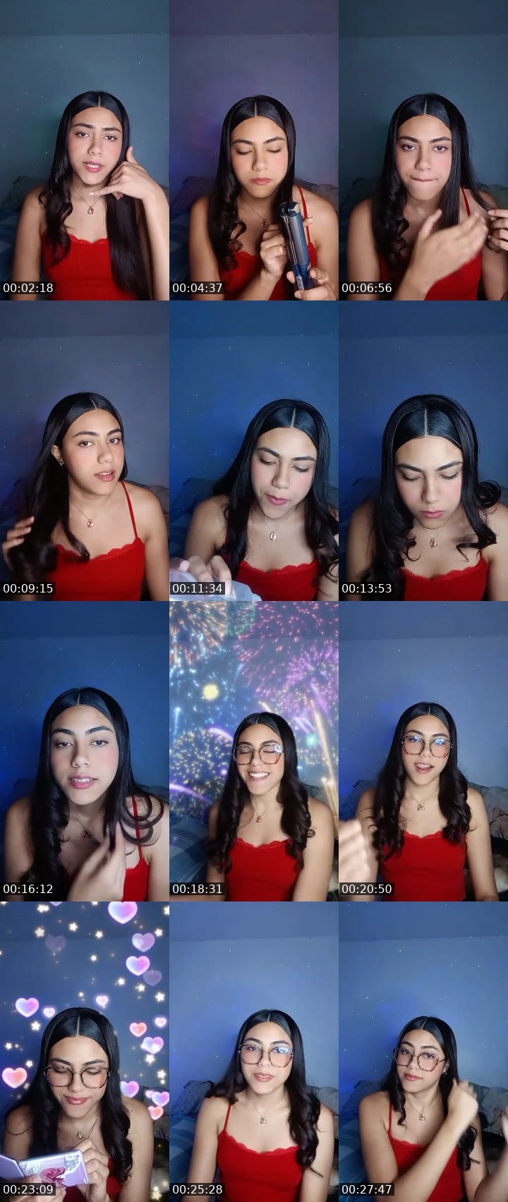 Contact-sheet preview of 𝐼𝑣𝑎𝑛𝑜𝑣𝑎🎀Ⓓ💫ᴹᵃᵍ's MICO Live recording