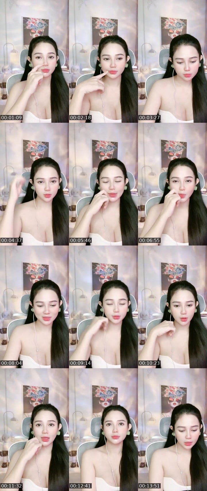 Contact-sheet preview of ⚡️Mint Bolero🐥🐦‍🔥's MICO Live recording