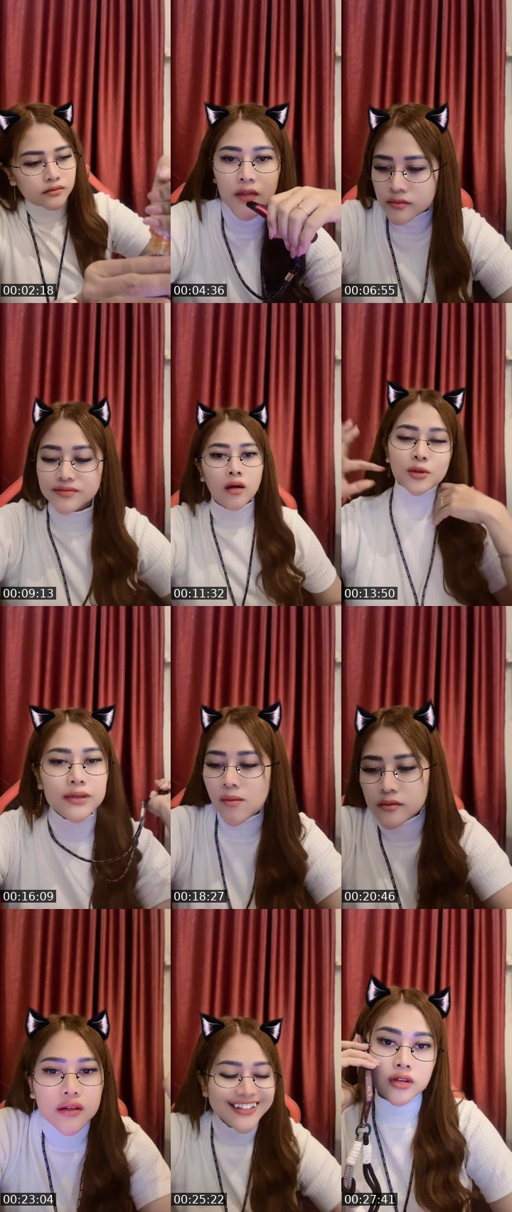 Contact-sheet preview of 💥ShepiaA SayaANG ⚡️💥[T-REX]'s MICO Live recording