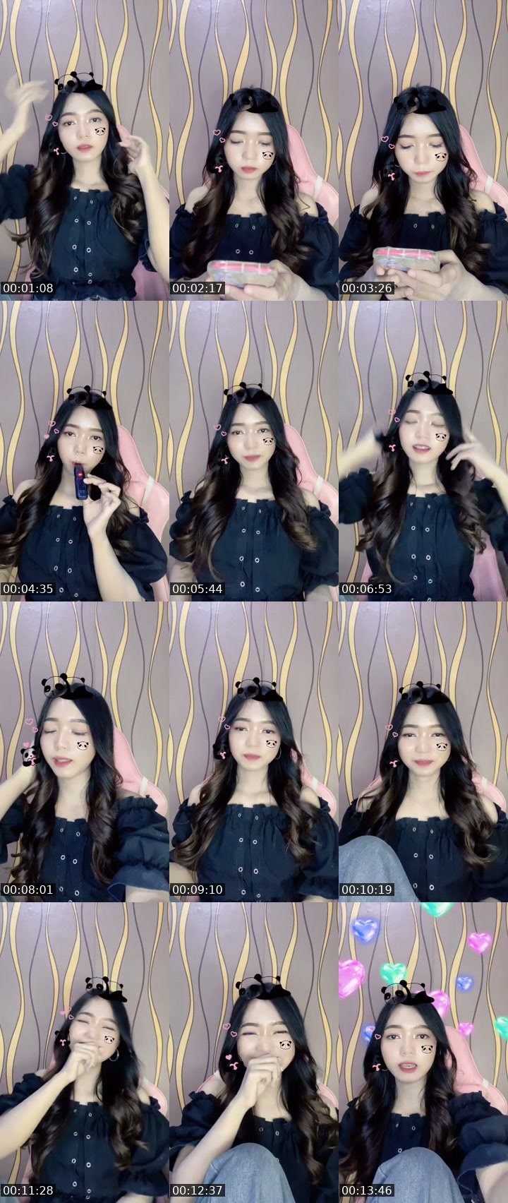 Contact-sheet preview of ᶜʳᵒʷ Luna 🥨's MICO Live recording