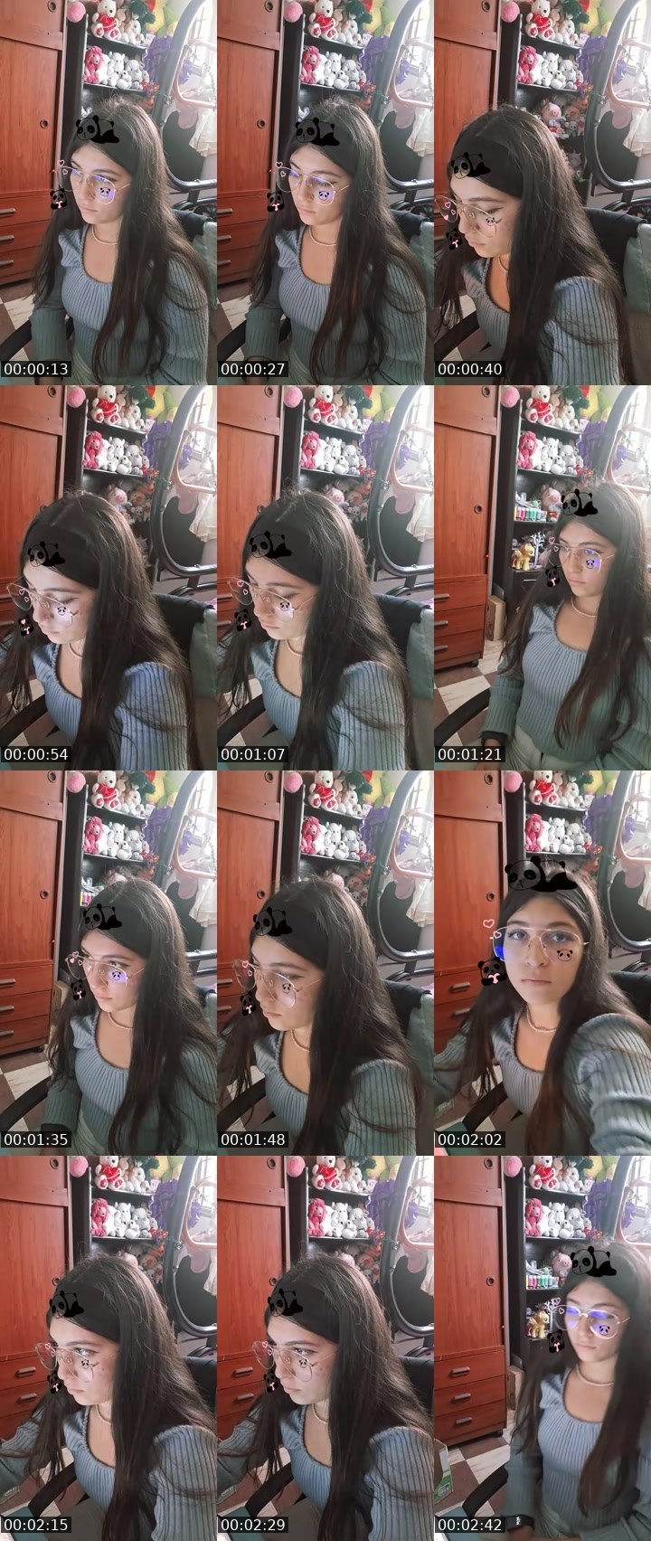 Contact-sheet preview of ΣΛG🏹Aleja🌻's MICO Live recording