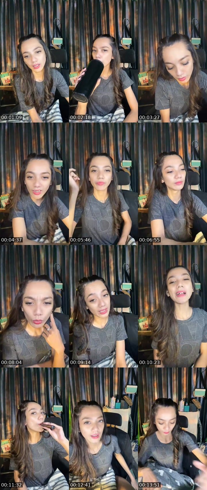 Contact-sheet preview of 2ᶜᵐ 📏 gisellelalala's MICO Live recording