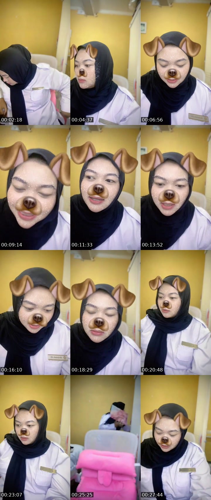 Contact-sheet preview of ☯︎fafaaa🐣ʰʸᵖᵉ|PK 4 19:15 WIB's MICO Live recording