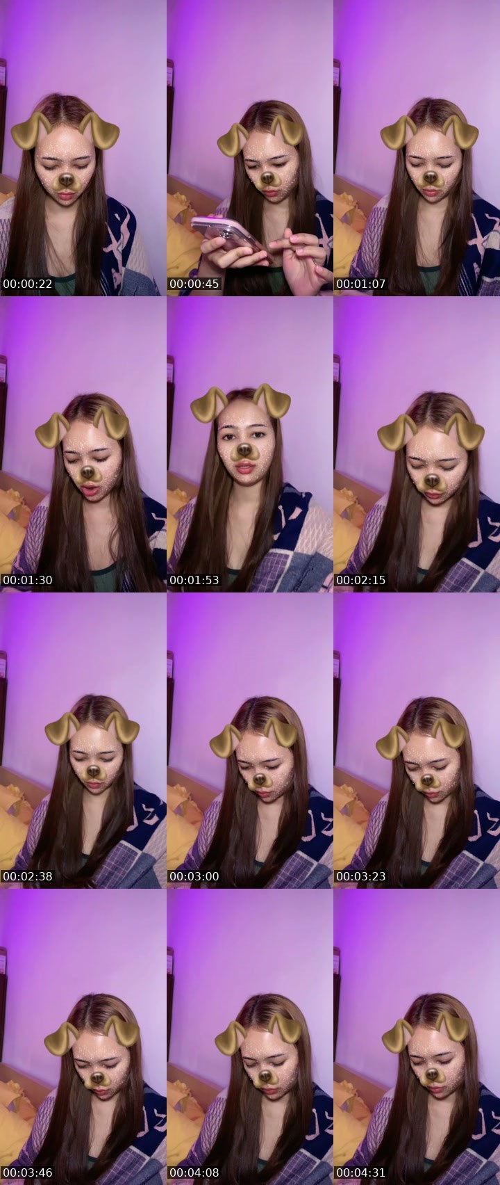 Contact-sheet preview of Naaira Zena🎙️• ᴘʀᴏxʏ²⁴⁷'s MICO Live recording