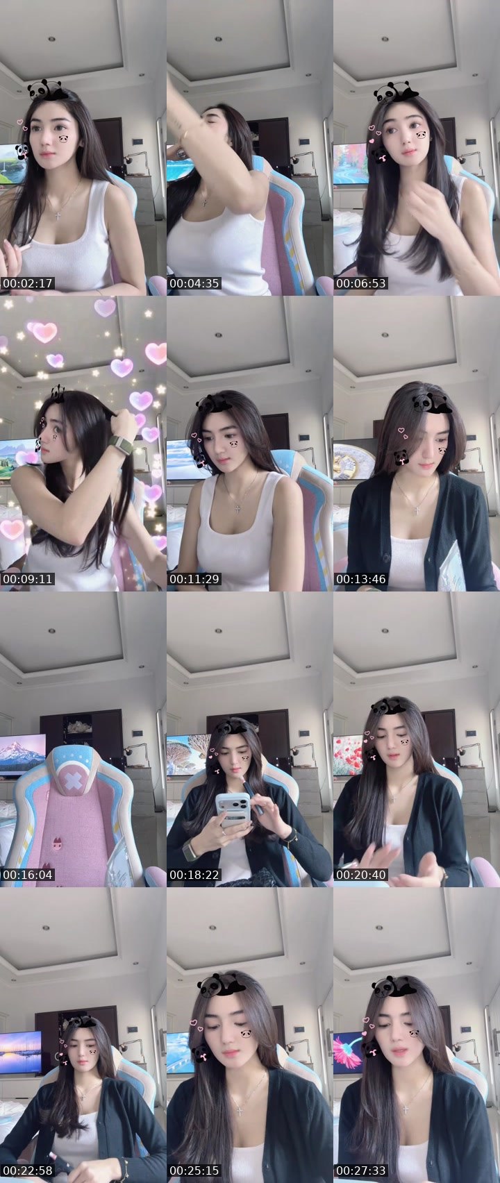 Contact-sheet preview of ᵛᴸ🥀HanaDulSet's MICO Live recording