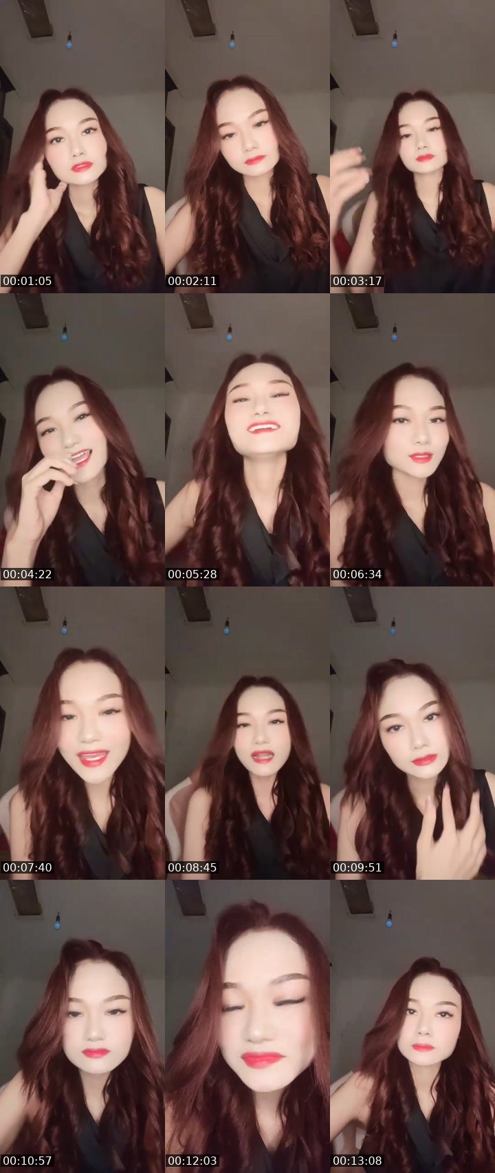 Contact-sheet preview of ᴱᴹ clarissa 👅pk19,19.15's MICO Live recording