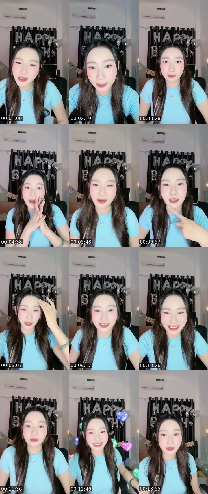 Contact-sheet preview of 02/09🎂⚡️Yuni chăm chỉ🫧's MICO Live recording