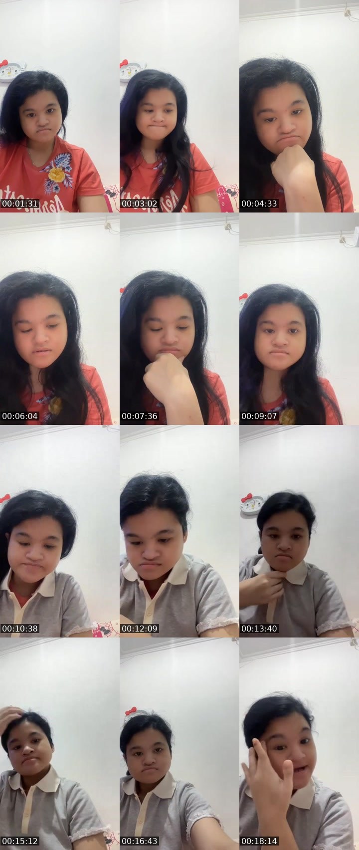 Contact-sheet preview of Nabila Jasmine ᶜᵃᵐ's MICO Live recording